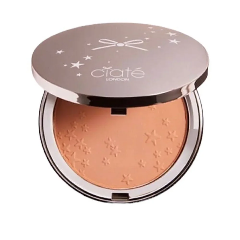 Ciate London BNIB Brown Sun-Kissed Skin Palm Island Golden Bronze Bamboo Bronzer